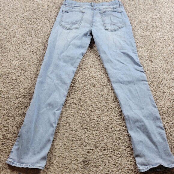 Arizona Jeans Mens 34x31 Tag 34x32 Slim Blue light Wash Denim - Picture 5 of 6